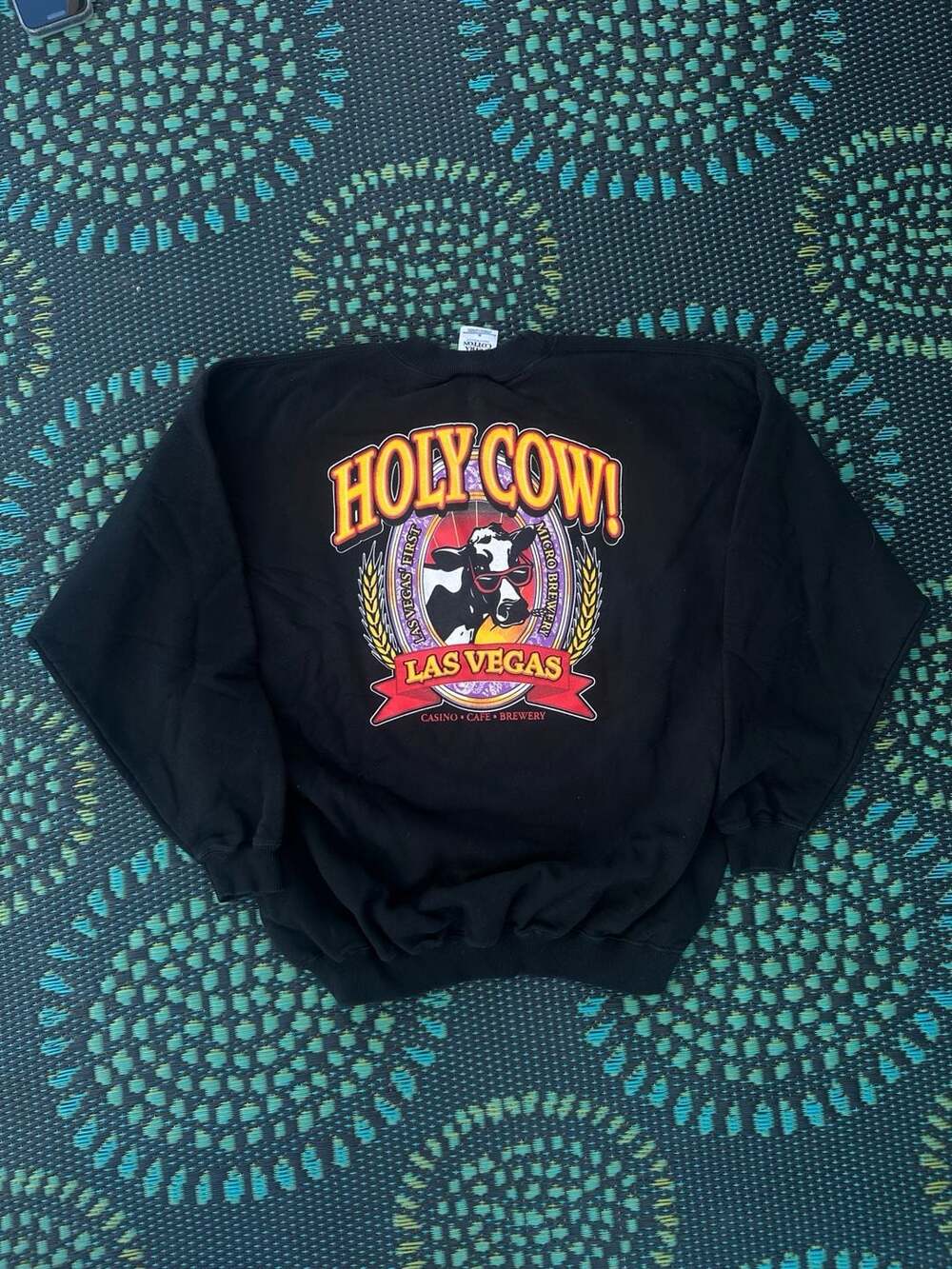 Gildan Holy Cow Las Vegas Micro Brewery Sweatshirt Size XL